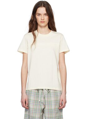 潮奢 Moncler 盟可睐 女士 灰白色 S/S T 恤 K10938C0004489AUO