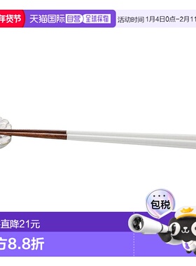 【日本直邮】aito「Lien」筷子&筷架套装 若狭涂 22.5cm 白色 食
