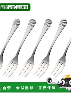 【日本直邮】Noritake/则武 甜品叉5件 13.5cm银色 CF5Y/210A