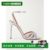 香港直邮潮奢 105 AQUAZZURA 1h可退 女士 Tequila PVC 金属感皮