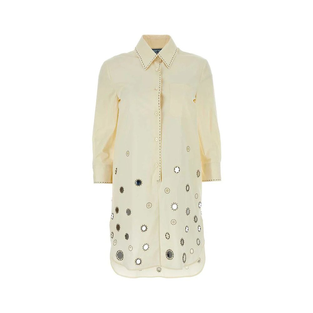 PRADA 女士连衣裙 P3M03RSOOO14I5F0018-1