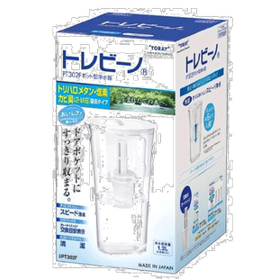 【日本直邮】Toary东丽 净水壶 1.2L 标准款净水器 壶型净水器PT