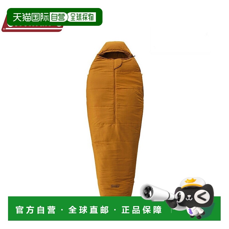日本直邮 Coleman 可穿着的0℃以上适用紧凑型木乃伊睡袋 2000039