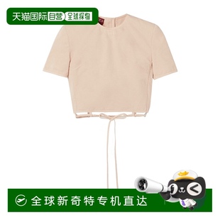 832787XDDAO6508 1h可退 香港直郵GUCCI 女士T恤 米白色 SS2025