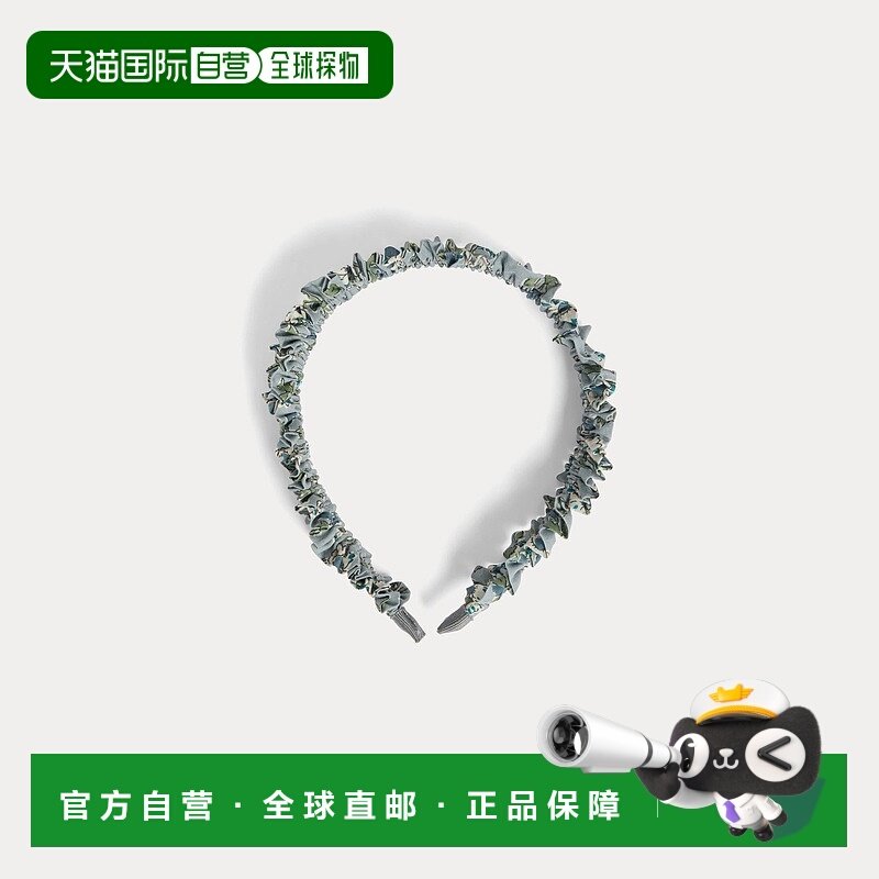 自营欧洲直邮Bonpoint小樱桃 Jovie蓝绿色儿童有机棉Liberty布料