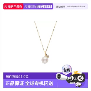 VENDOME 18K金ayako珍珠项链AGVN633140PA黄金钻石气质 AOYAMA