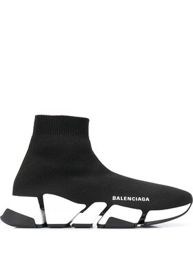 BALENCIAGA 女士休闲鞋 617196W2DB21015 AW2025 黑色