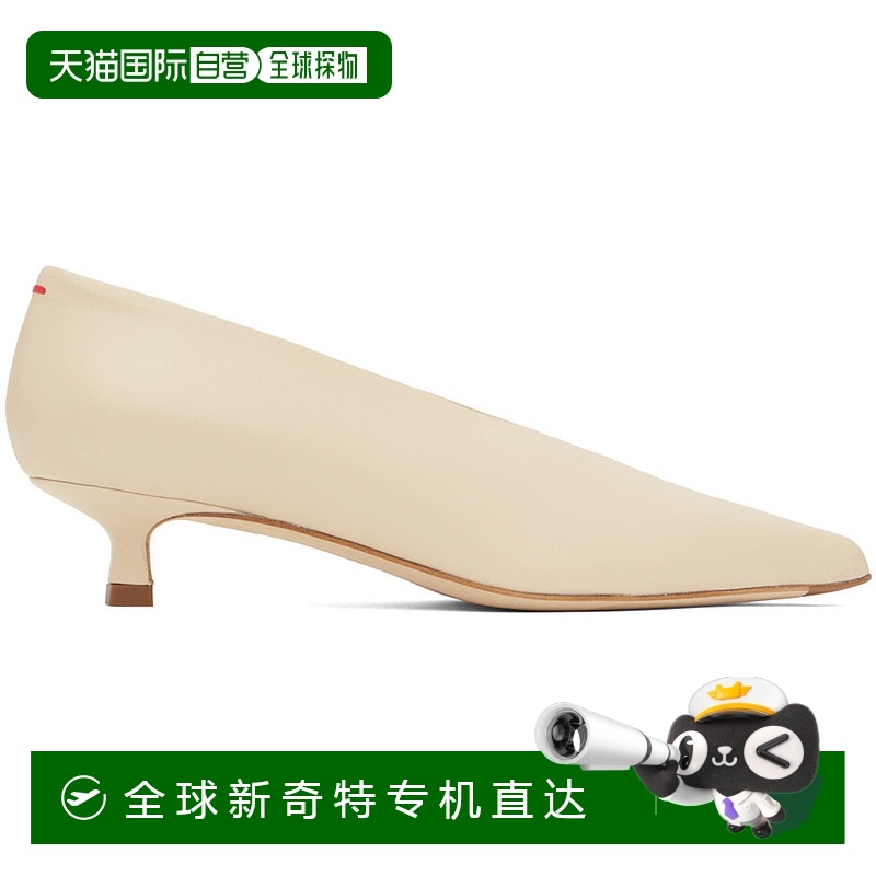 1h可退 香港直邮aeyde 女士 灰白色 Clara 中跟鞋 A11PUCROP35KT0