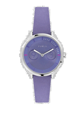 自营Furla/芙拉 Metropolis Lillac 表盘牛皮手表女 美国奥莱直发