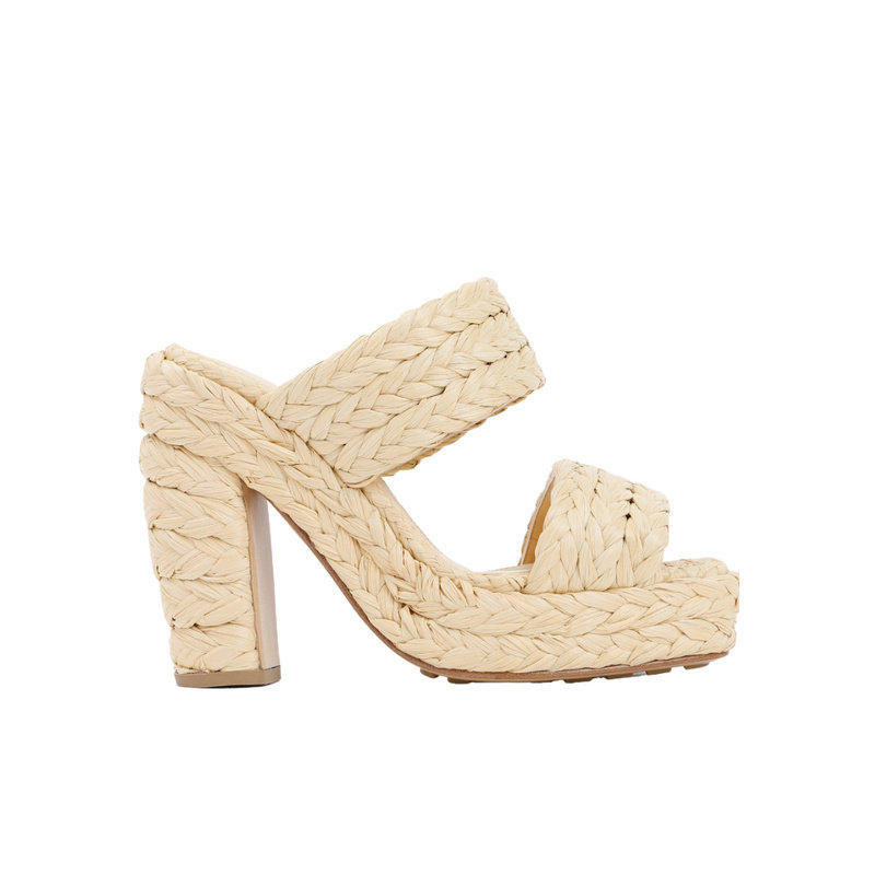 Bottega Veneta 葆蝶家 女士 徽标高跟凉鞋 729710V0V00 - 实物图