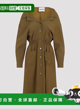 1h可退 香港直邮潮奢 Miu Miu 缪缪 女士 连衣裙 MF6052SOOO16Z1