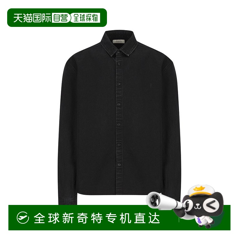 香港直邮Saint Laurent 圣罗兰 男士 长袖牛仔衬衫 800328Y32XA