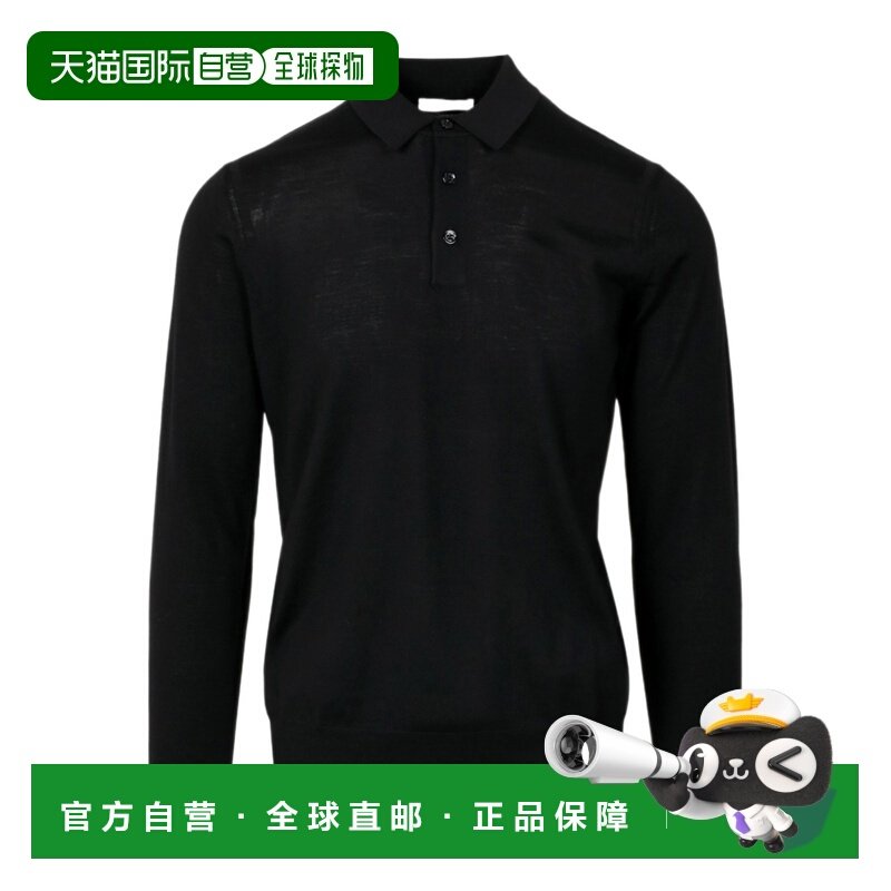 香港直邮Paolo Pecora 长袖针织POLO衫 A010F001