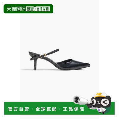 1h可退 香港直邮Simkhai 女士 Kieran 皮质浅口鞋 524S004LBLACK