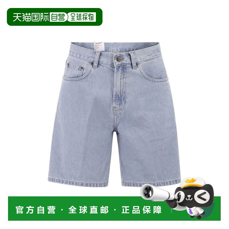 香港直邮CARHARTT WIP 男士短裤 I0348690135 CO 蓝支付后1h可退图片