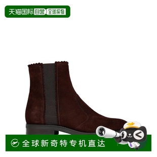 女士 CHLOÉ brown棕色 脚踝靴 香港直邮潮奢 1小时内可退 SEE