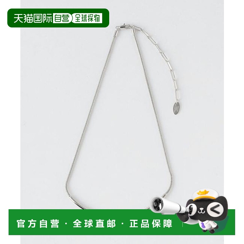 1h可退 日本直邮green label relaxing 条纹蛇链项链