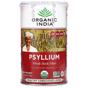 香港直发Organic India果蔬纤维粉温和补充膳食易消化340g效果