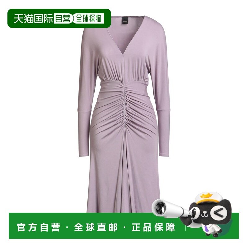 1h可退 香港直邮潮奢 Pinko 品高 女士 中长连衣裙 purple紫色 舒,女装/女士精品,连衣裙,淘宝优惠券,粉丝福利购,淘宝优惠卷