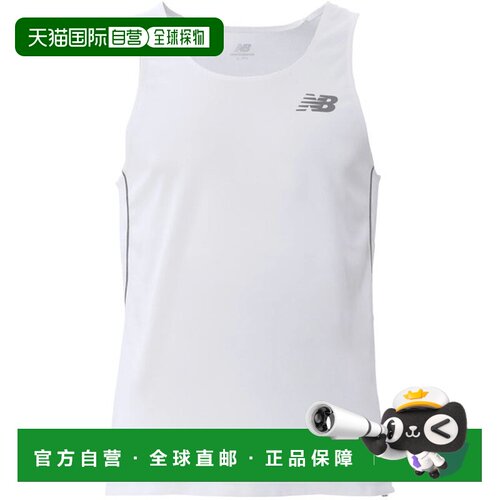 日本直邮NEW BALANCE 运动吊带背心 男女同款 JMTR9052-WT