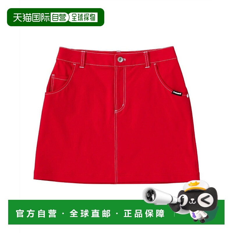 日本直邮 le coq sportif 2WAY弹力斜纹女士高尔夫裙 [LG4FSK00L]