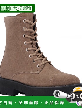 自营 Aquatalia Savina防水绒面靴-棕色 美国奥莱直发女靴