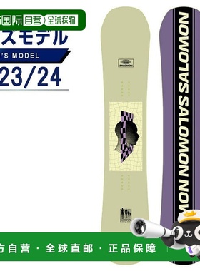 日本直邮 Salomon 雪板 Kickback L47505900 男士单板滑雪板 2023