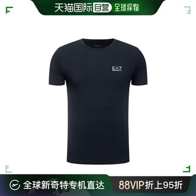 香港直邮EMPORIO ARMANI 男墨蓝色男士T恤 8NPT52-PJM5Z-0578