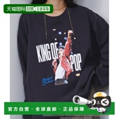 女装 日本直邮ROSE 1h可退 Beat BUD 型 联名印花T恤 宽松版