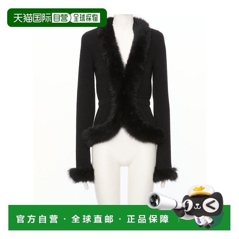 香港直邮VALENTINO 女士外套 BKE04P9PS0NO AW2025 黑色 长袖夹克