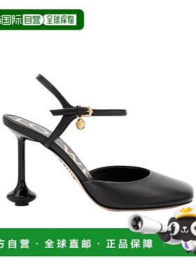 1h可退 香港直邮Loewe 踝带高跟凉鞋 LLSTS01X24细高跟