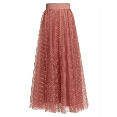 美国直邮zimmermann女士半身裙长款荷叶边薄纱休闲百搭潮流女装