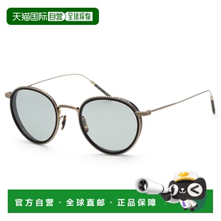 自营 Oliver Peoples男式48毫米金黑色眼镜-金黑色 美国奥莱直发