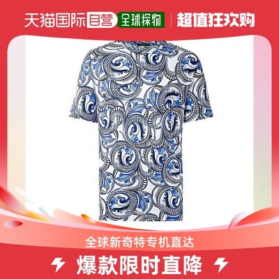香港直邮VERSACE/范思哲 短袖T恤 A761131173A74P