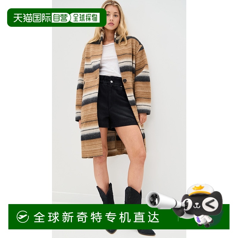 香港直邮潮奢 Isabel Marant 伊莎贝尔 玛兰 女士 Daby 大衣 IMAR