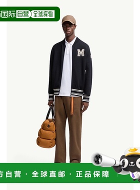 欧洲直邮MONCLER (2025新品) Polo en pique de coton à empiece