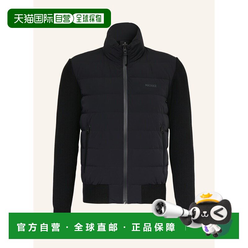 香港直邮MACKAGE 男士户外风衣 100302558913000 CO 黑色 HANEY-C图片