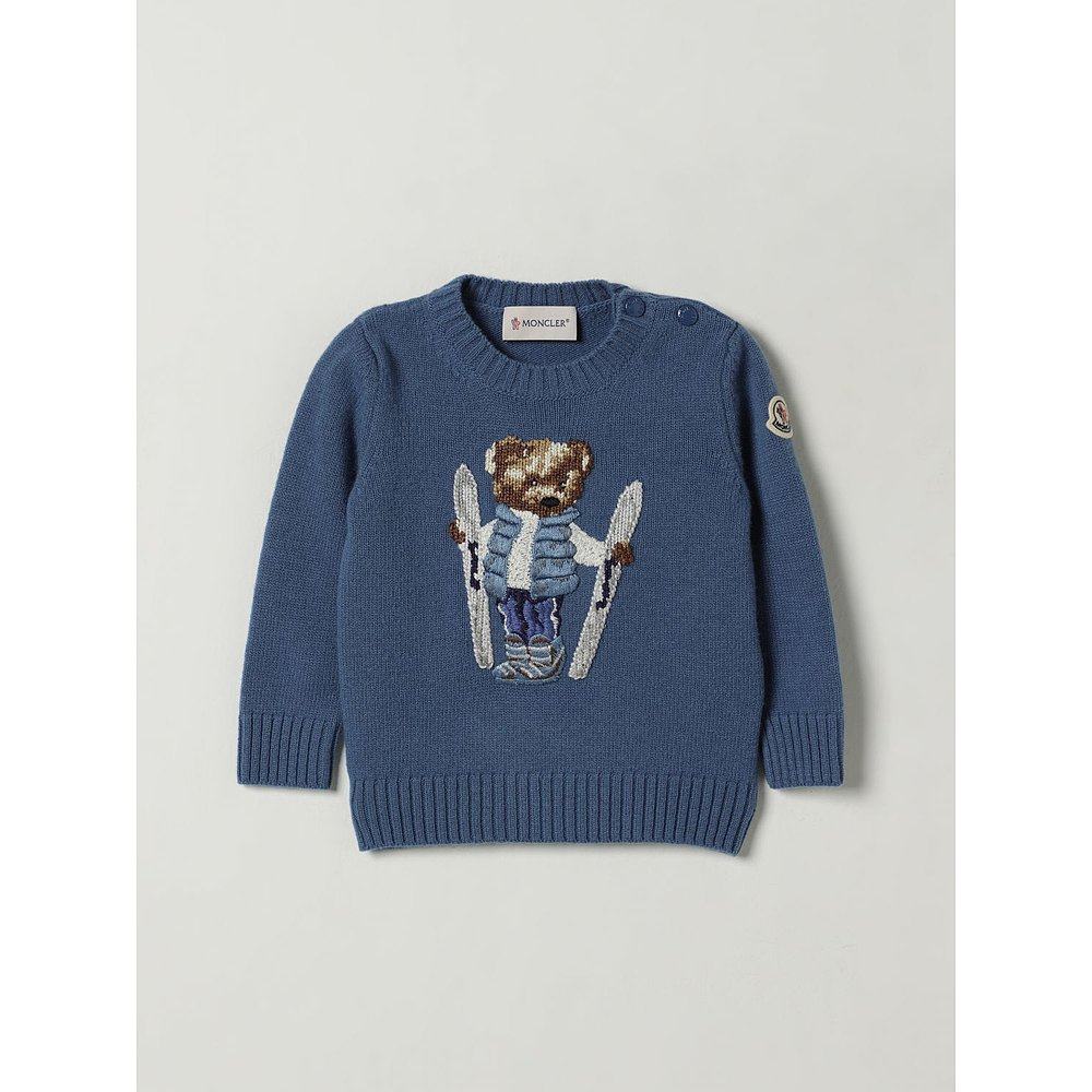 MONCLER 男童卫衣 9C00007M124171G AW2025 浅蓝色 MAGLIERIA,童装/婴儿装/亲子装,卫衣/绒衫,淘宝优惠券,粉丝福利购,淘宝优惠卷