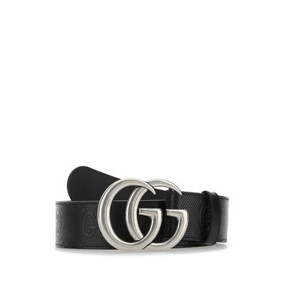 Gucci 古驰 男士 GG Marmont 压花腰带 4068311W3AF