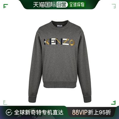 香港直邮KENZO 高田贤三/男士棉质经典时尚品牌字母LOGO圆领卫衣|