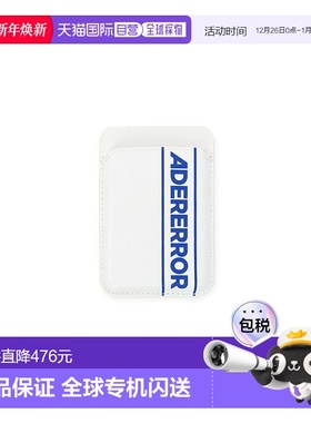 韩国直邮ADER ERROR 公用钱包Side standic MagSafe wallet White