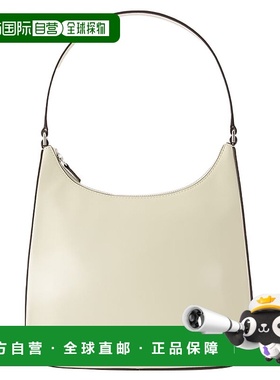 自营 Alec单肩包-Staud-皮革-米色-米色 美国奥莱直发手提包