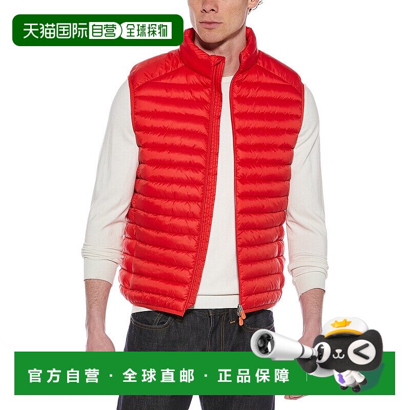 自营Save The Duck Adam Vest - red 美国奥莱直发