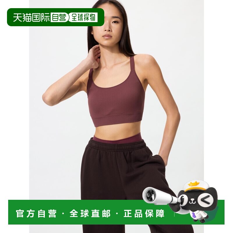日潮跑腿UNIQLO优衣库 无钢圈文胸运动文胸 吊带背心内衣487016图片