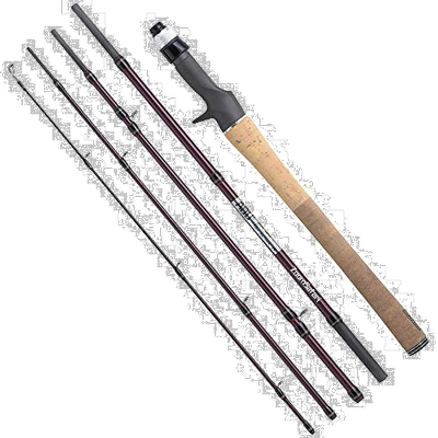 【日本直邮】Abu Garcia 钓鱼竿 ZoomSafari 玫瑰紫 6.6英尺-M(中