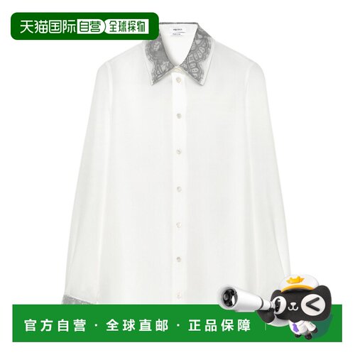 香港直邮ALEXANDER MCQUEEN 女士衬衫 A004VPQBADT9007 AW2026