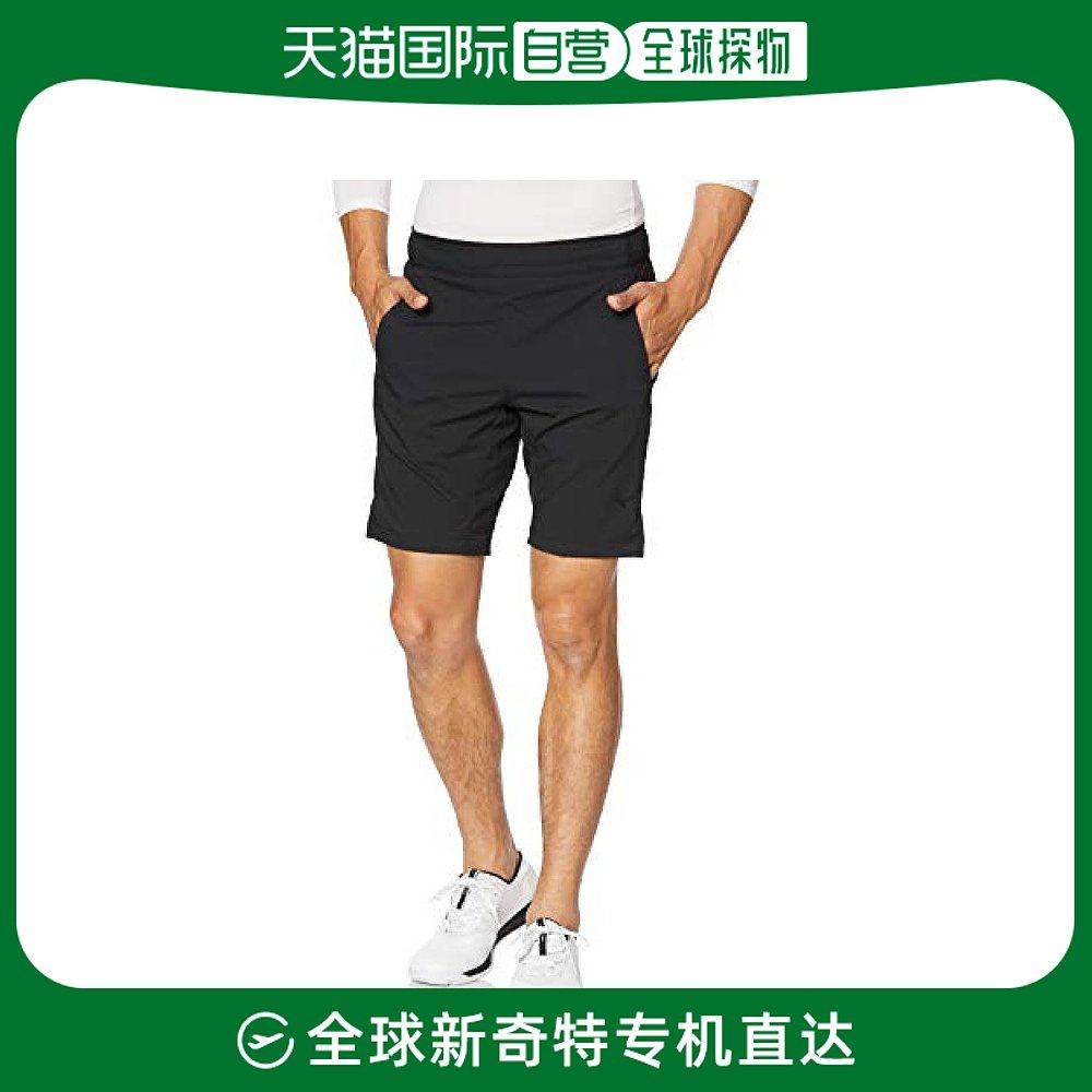 【日本直邮】美津浓Mizuno男士休闲运动短裤 吸汗速干弹力面料 黑