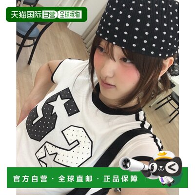 韩国直邮AMES WORLDWIDE公用T恤AM2FMUT521AWH纯棉