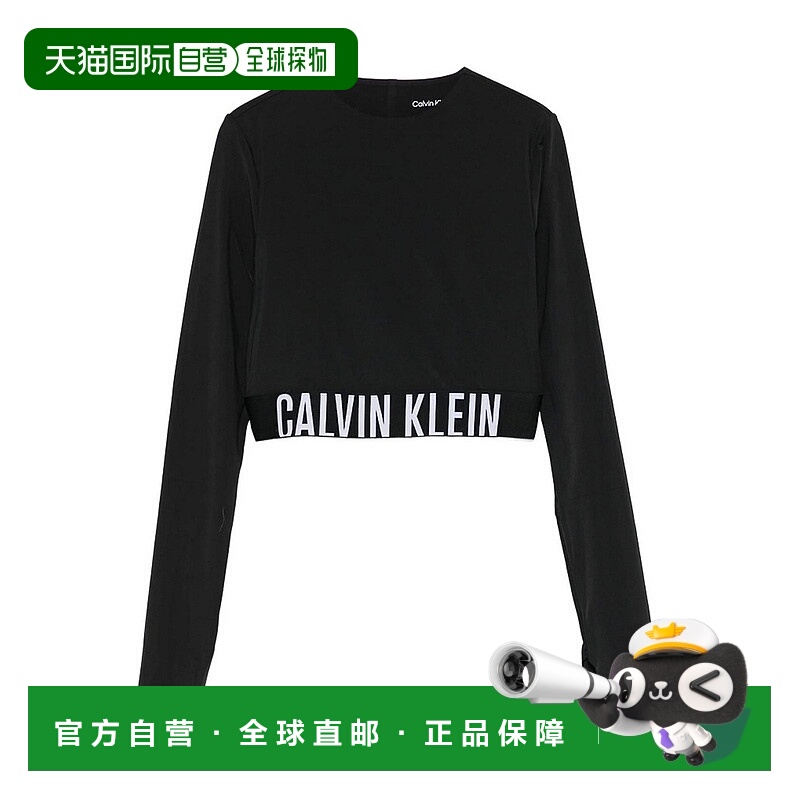 1h可退 香港直邮CALVIN KLEIN 女士背心吊带 LVGWF5K202BLACK AW2