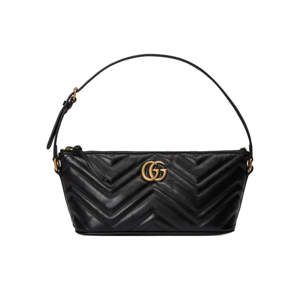Gucci 古驰 女士 GG Marmont 绗缝单肩包 739166AABZB